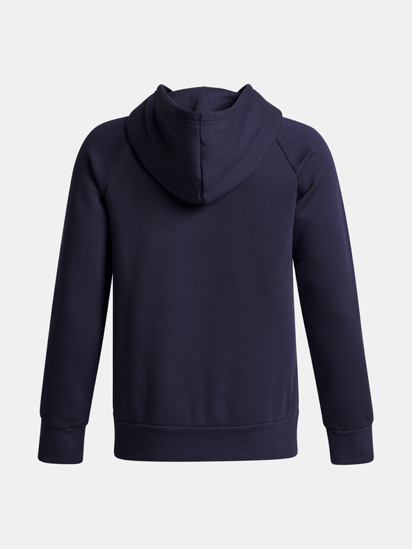 Under Armour Chlapecká mikina Under Armour UA Rival Flc Flamin Wdmrk HD-BLU