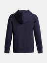 Under Armour Chlapecká mikina Under Armour UA Rival Flc Flamin Wdmrk HD-BLU