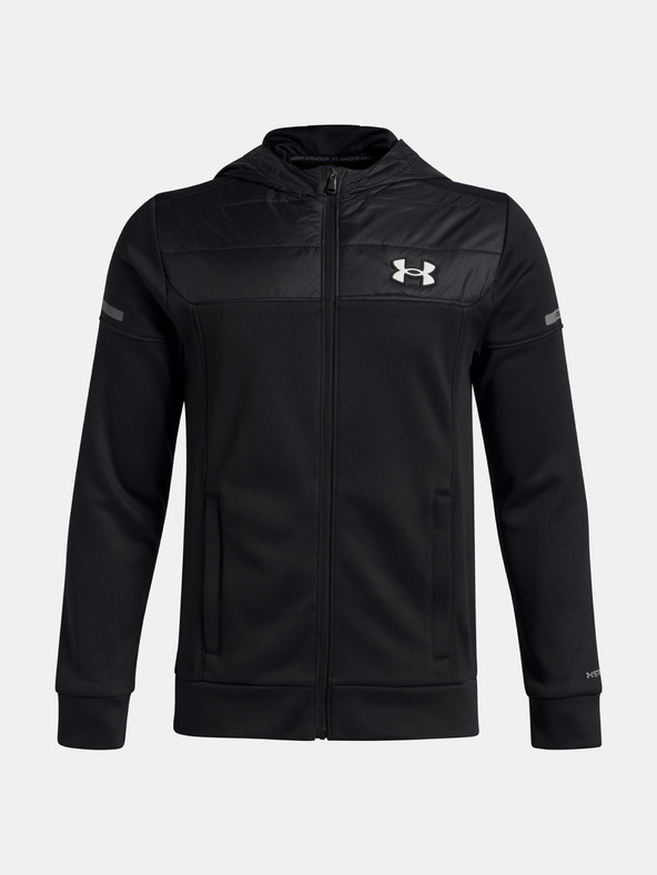 Under Armour Chlapecká mikina Under Armour UA Armour Flc Pro Utility FZ-BLK