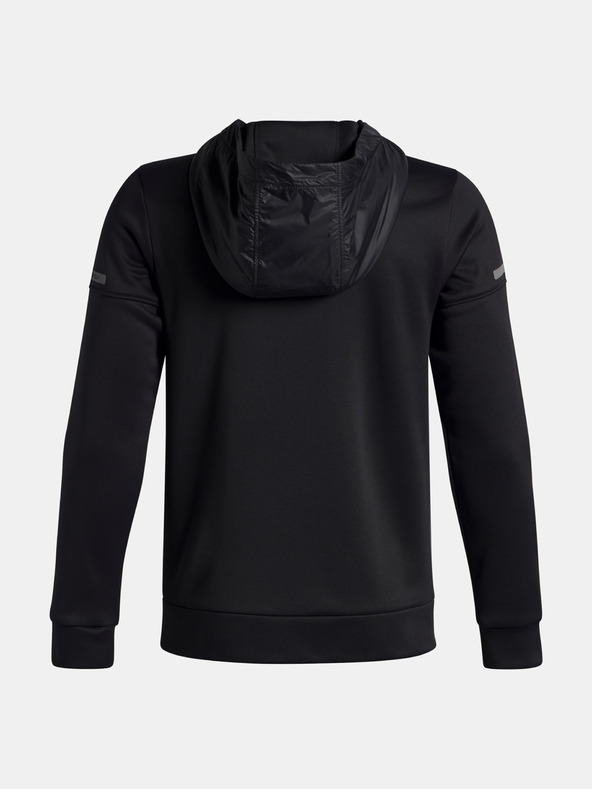 Under Armour Chlapecká mikina Under Armour UA Armour Flc Pro Utility FZ-BLK