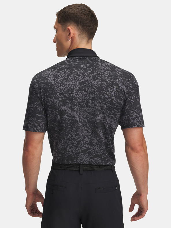 Under Armour Pánské tričko Under Armour UA Playoff 3.0 Printed Polo-BLK