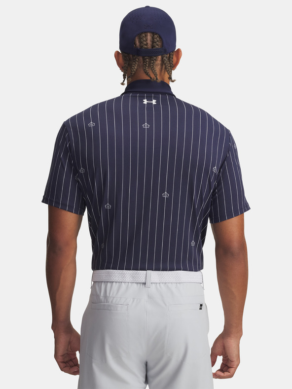 Under Armour Pánské tričko Under Armour UA Playoff 3.0 Printed Polo-BLU