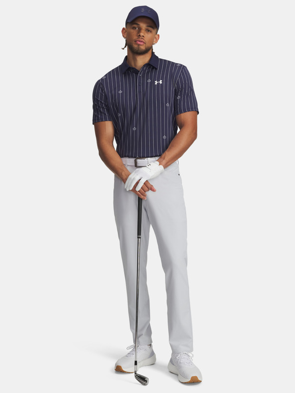 Under Armour Pánské tričko Under Armour UA Playoff 3.0 Printed Polo-BLU