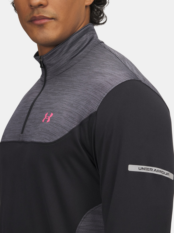 Under Armour Pánské tričko Under Armour UA Tech Utility 1/4 Zip-BLK