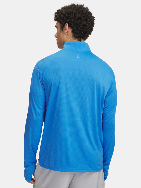 Under Armour Pánské tričko Under Armour UA LAUNCH 1/4 ZIP-BLU