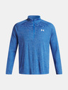 Under Armour Pánské tričko Under Armour UA Tech Textured 1/2 Zip-BLU