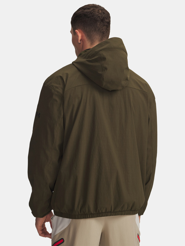 Under Armour Pánská bunda Under Armour UA Unstoppable Txt Woven Jkt-GRN