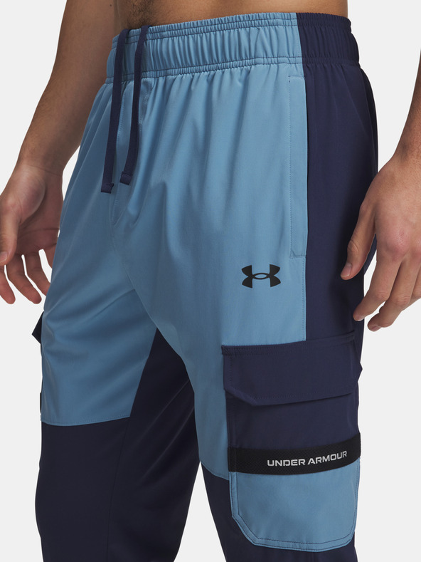 Under Armour Pánské sportovní kalhoty Under Armour UA Tech Utility Woven Pant-BLU