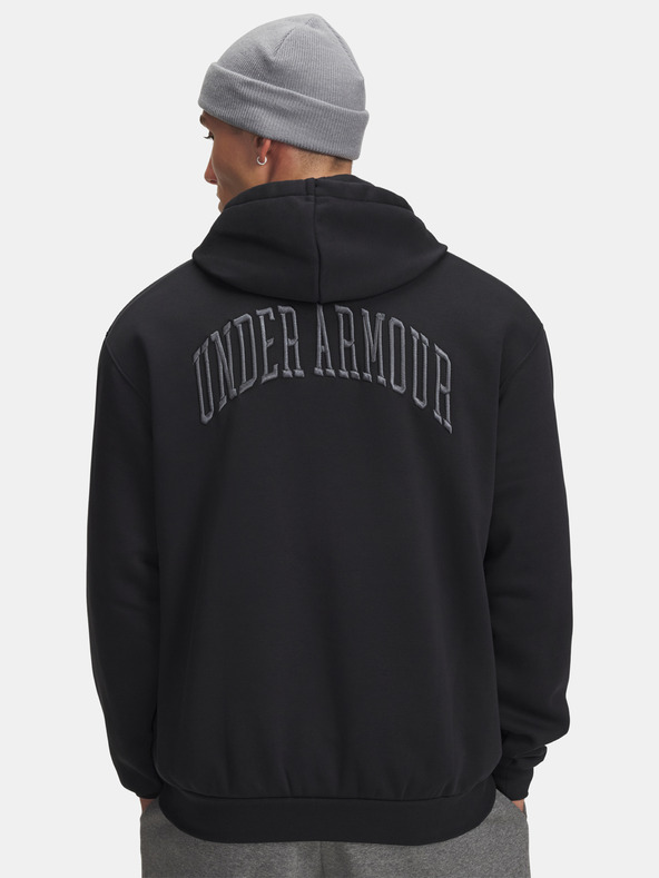 Under Armour Pánská mikina Under Armour UA Icon Flc Graphic Top-BLK