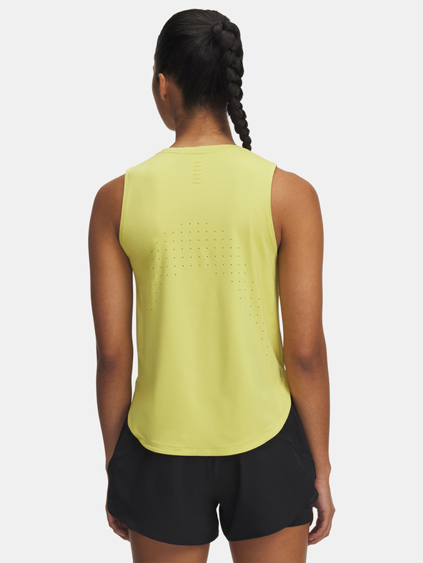 Under Armour Dámské tílko Under Armour UA Launch Elite Tank-YLW