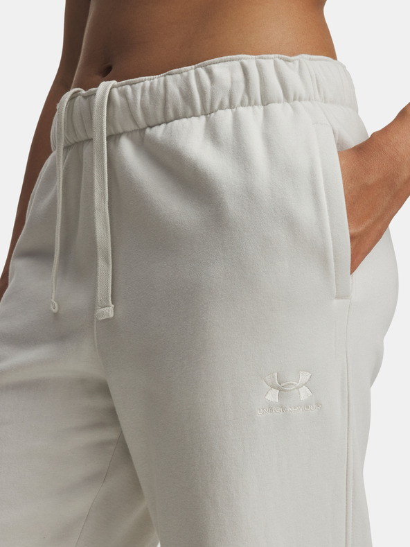 Under Armour Dámské sportovní kalhoty Under Armour UA Icon Vida Flc Pant-WHT