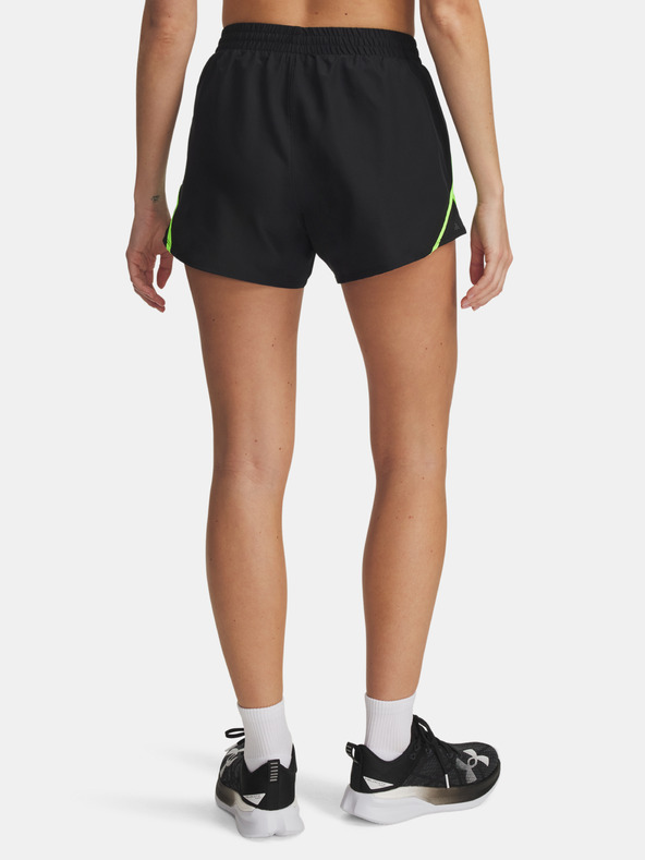 Under Armour Dámské kraťasy Under Armour UA Fly By 3'' Shorts-BLK