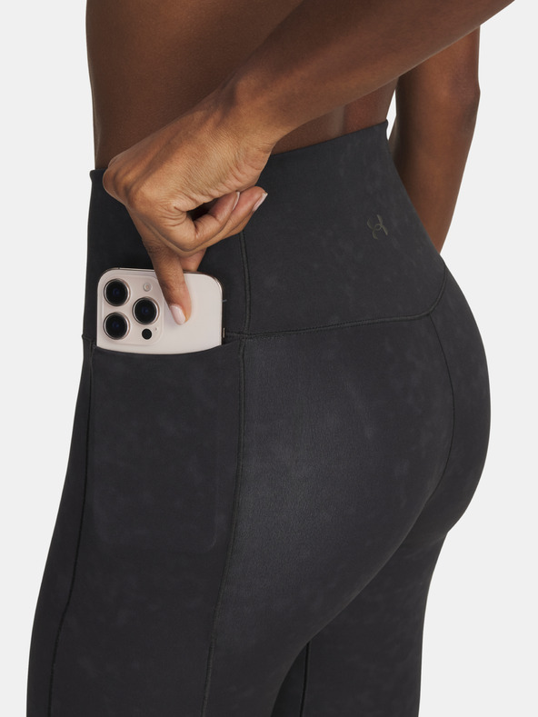 Under Armour Dámské legíny Under Armour Meridian Suede Effect Ak Leg-BLK