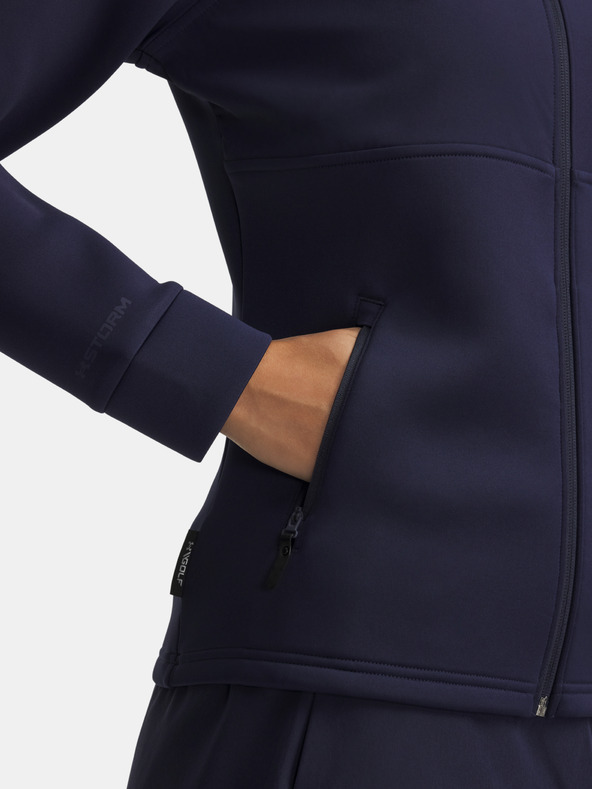 Under Armour Dámská mikina Under Armour UA Drive Pro Hybrid FZ-BLU