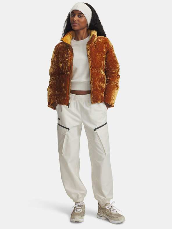 Under Armour Dámská mikina Under Armour Icon Terry Varsity Crew-WHT