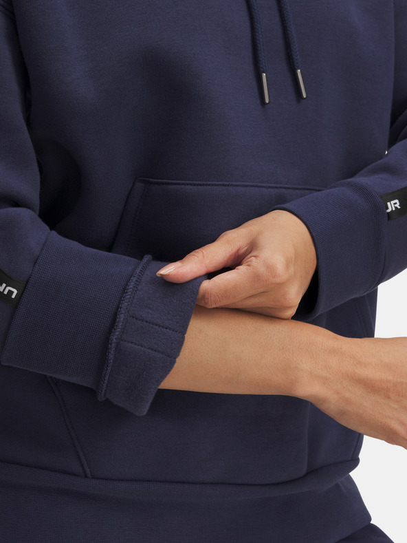 Under Armour Dámská mikina Under Armour Icon Fleece Taped Hdy-BLU