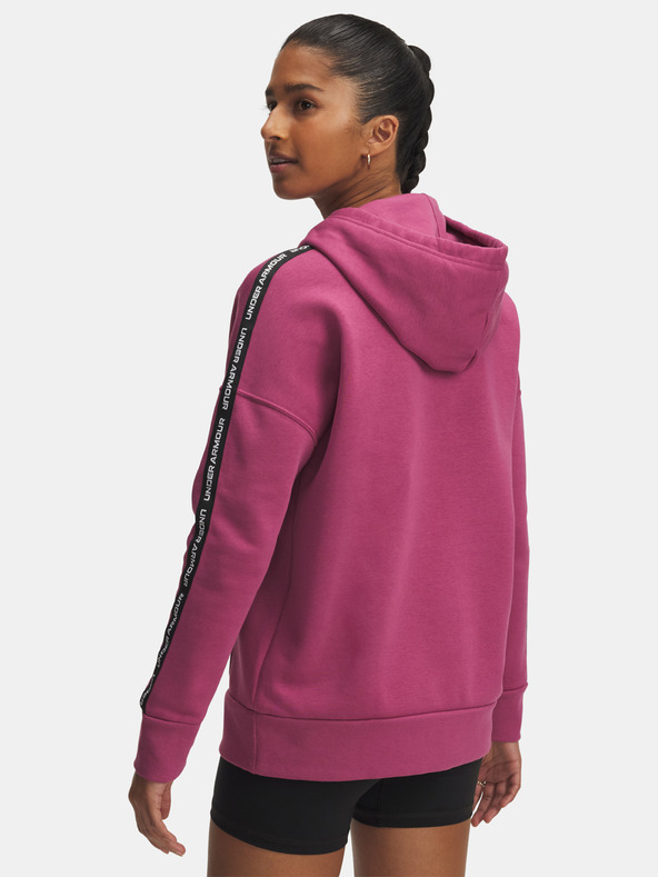 Under Armour Dámská mikina Under Armour Icon Fleece Taped Hdy-RED