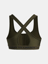 Under Armour Dámská podprsenka Under Armour Crossback Mid Bra-GRN