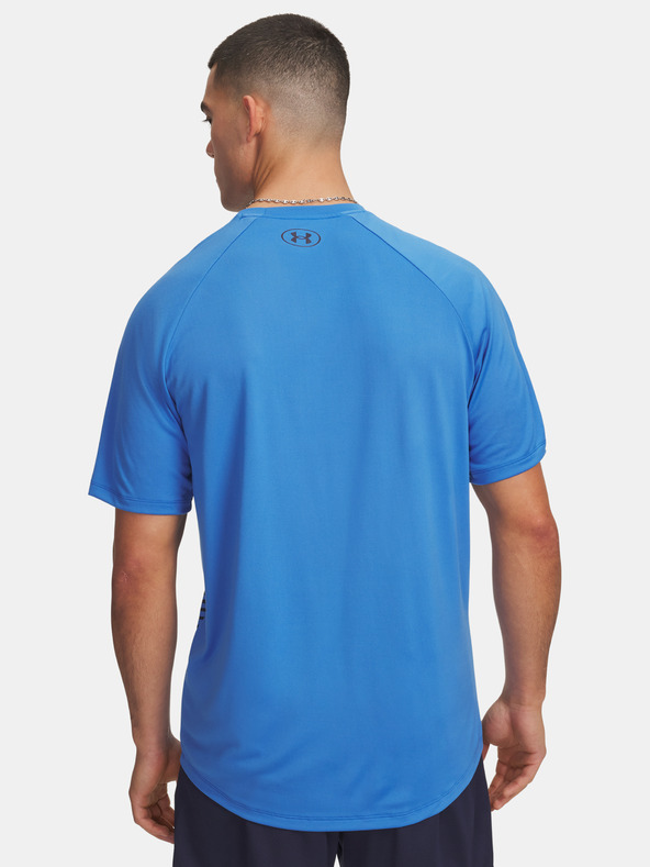 Under Armour Pánské tričko Under Armour UA Tech Fade SS-BLU
