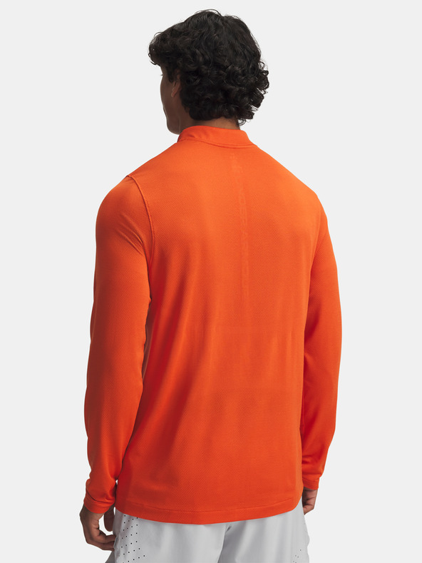 Under Armour Pánské tričko Under Armour Vanish Elite Seamless 1/4 Zp-ORG