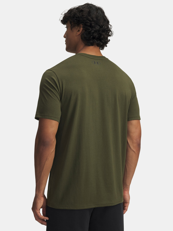 Under Armour Pánské tričko Under Armour UA Pjt Rck Brahma Bull SS-GRN
