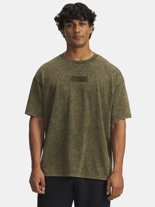 Under Armour Pánské tričko Under Armour Pjt Rck Hwt OS T-GRN