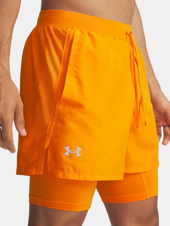Under Armour Pánské kraťasy Under Armour UA LAUNCH 5'' 2-IN-1 SHORTS-ORG