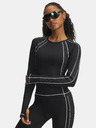 Under Armour Dámské tričko Under Armour UA ColdGear Textured Crew-BLK