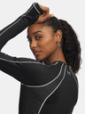 Under Armour Dámské tričko Under Armour UA ColdGear Textured Crew-BLK