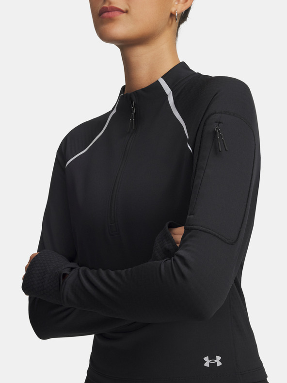 Under Armour Dámské tričko Under Armour UA Velociti Pro CW Half Zip-BLK