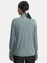 Under Armour Dámské tričko Under Armour Tech 1/2 Zip- Twist-BLU