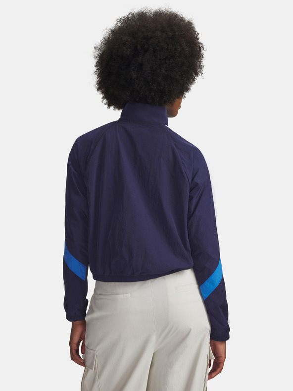 Under Armour Dámská bunda Under Armour UA Icon Crinkle Jacket-BLU