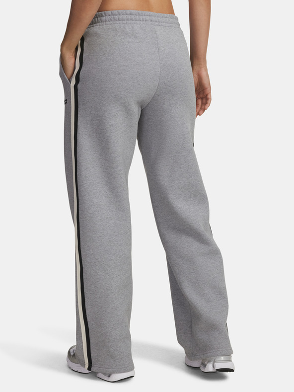 Under Armour Dámské sportovní kalhoty Under Armour Icon HWT Flc Puddle Pant-GRY