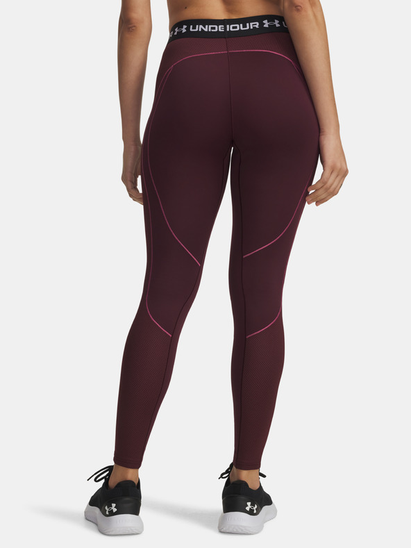 Under Armour Dámské legíny Under Armour UA ColdGear Textured Legging-RED