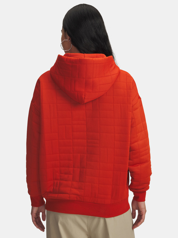 Under Armour Dámská mikina Under Armour Unstoppable Flc Txtr Hoodie-ORG