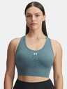 Under Armour Dámská podprsenka Under Armour Vanish Seamless Mid Bra-BLU