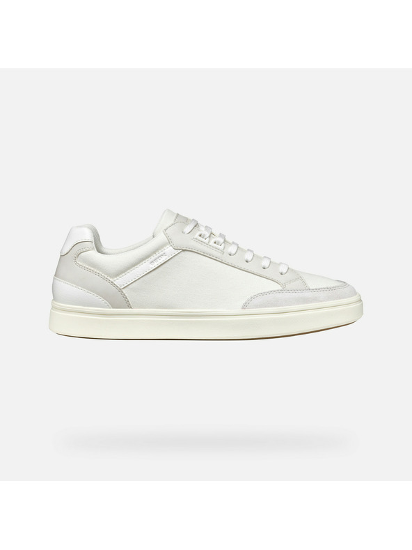 Geox Bílé pánské tenisky Geox Baltmoore