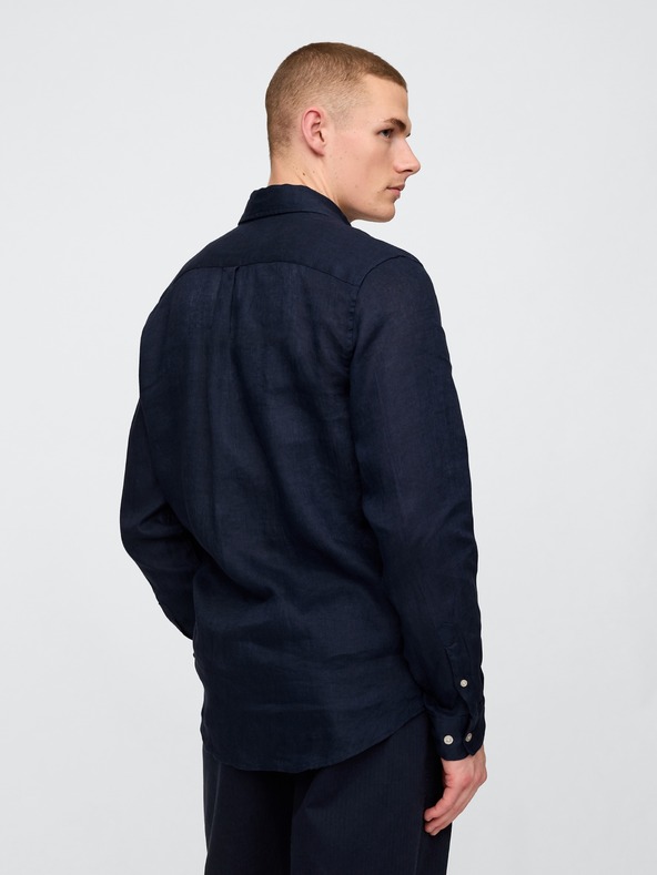 GAP Lněná košile Classic Shirt GAP