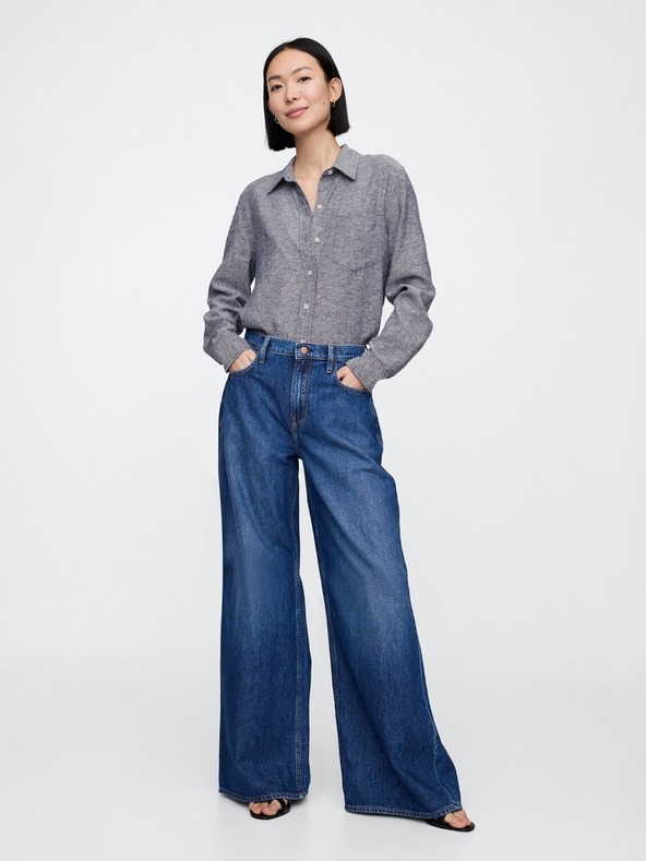 GAP Lněná košile GAP