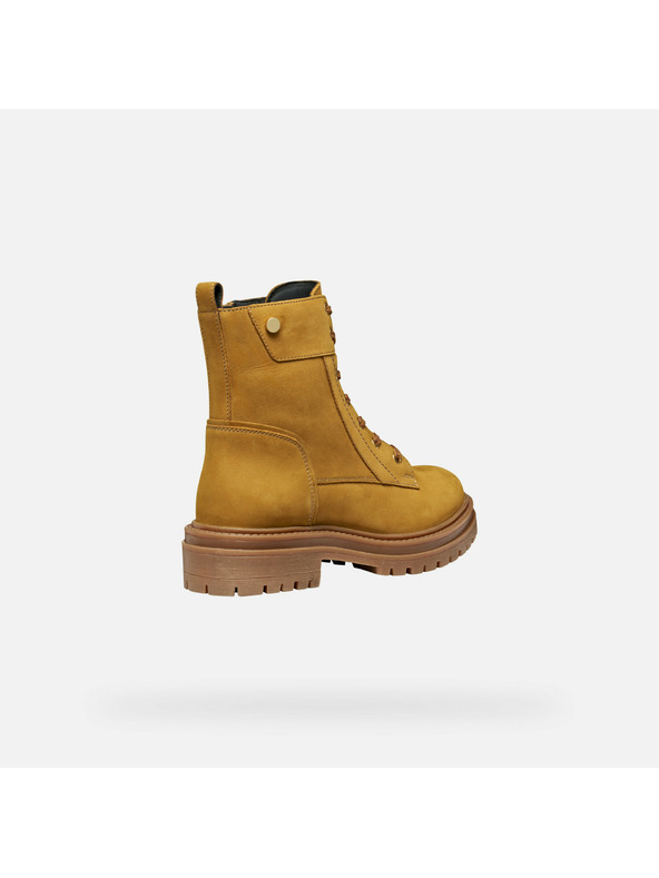 Geox Žlutá dámská kotníková obuv Geox Iridea