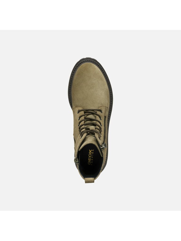 Geox Khaki dámská kotníková obuv Geox Iridea