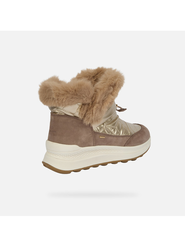 Geox Hnědá dámská kotníková obuv Geox Spherica Actif X2