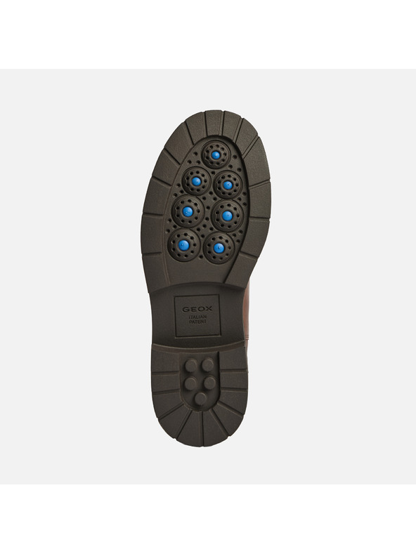 Geox Hnědá dámská kotníková obuv Geox Spherica EC7