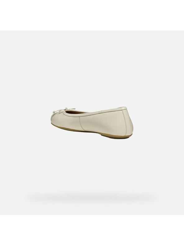 Geox Krémové dámské baleríny Geox Palmaria