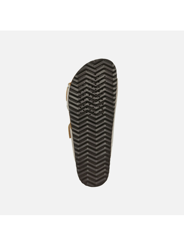 Geox Krémové dámské pantofle Geox Brionia R