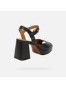 Geox Černé dámské sandály Geox Soledea