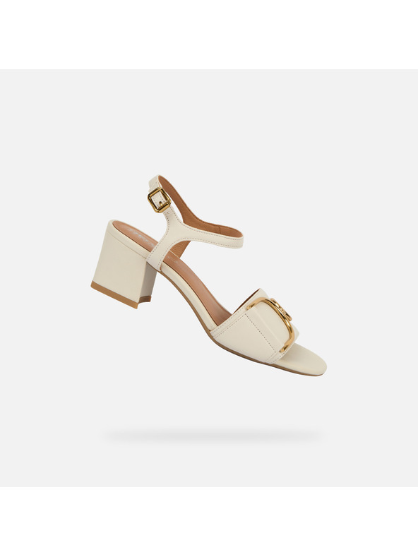 Geox Krémové dámské sandály Geox New Eraklia 50