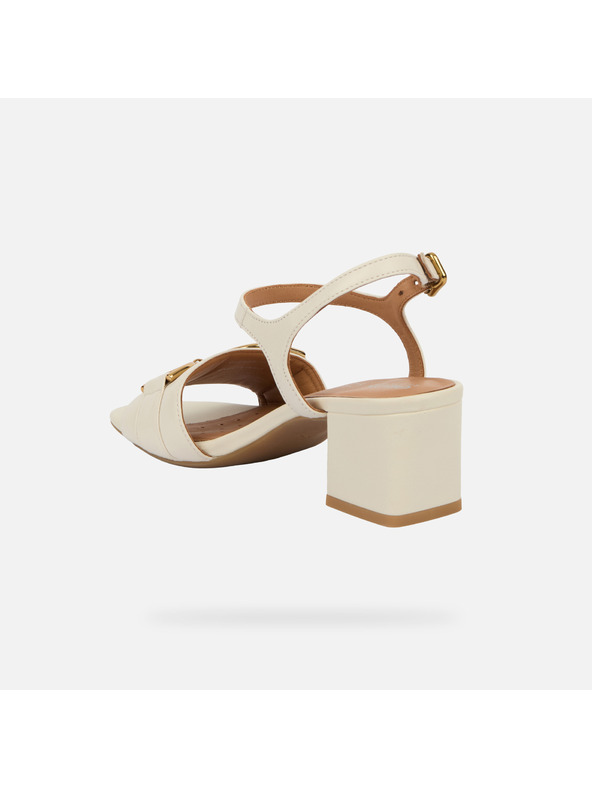 Geox Krémové dámské sandály Geox New Eraklia 50