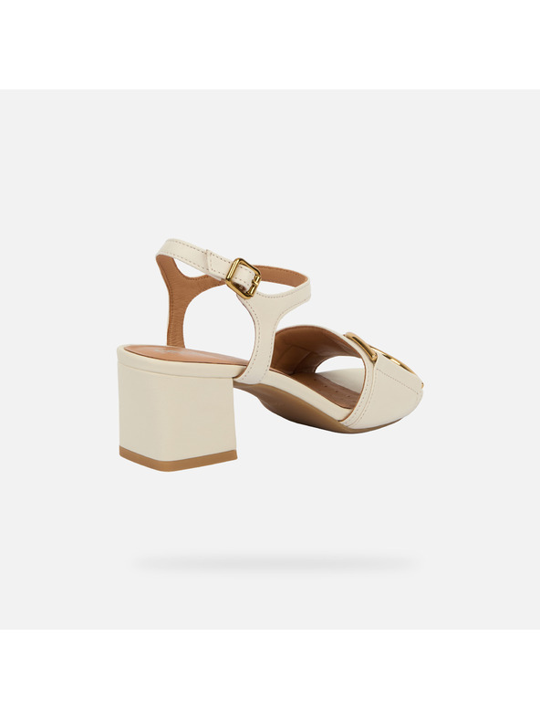 Geox Krémové dámské sandály Geox New Eraklia 50