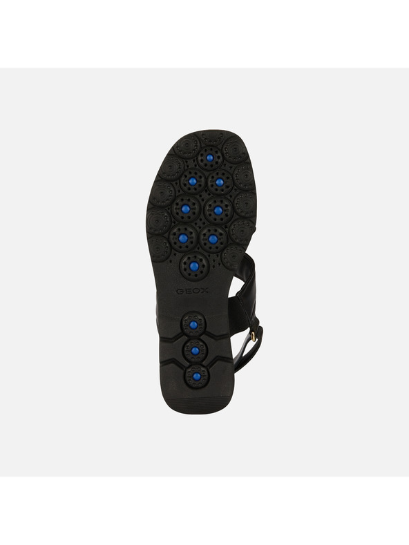 Geox Černá dámská obuv na klínku Geox Spherica EC6